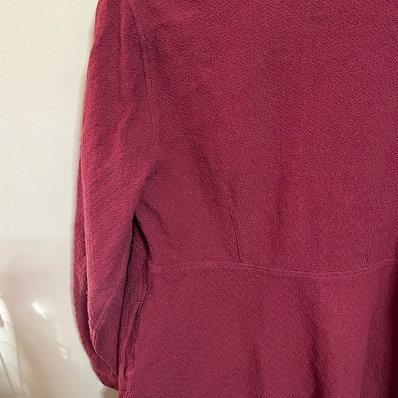 Kleen Button Down Top Sz Med - Picture 6 of 9